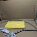 Bradley S19-330 Vinyl Laminate Safety Shower Privacy Curtain, 70" Length x 145" Width, Yellow