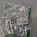 Set of 10 16MM Six Sided D6 Round Wooden Dice Set (Blue)