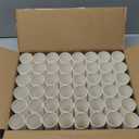 Pack of 48 Cardboard Craft Toilet Paper Tube Rolls, 9.9 cm Length (White)