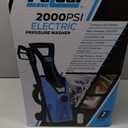 Pulsar PWE2001V Electric Portable High Pressure Washer, PSI 2000, Cleans Cars/Fences/Patios