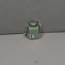 Tablecraft Salt Shaker with Metal Top, 2.5 x 2.5 x 4.5, Green