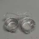 2pcs Kitchen Sink Drain Basket, 3-inch 304 Stainless Steel Drainage Filtration Basket with Handle for Kitchen Sink Strainer Replacement(1.57" Depth)