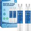 FPPWFU01 Water Filter Replacement Compatible with Frigidaire FPPWFU01, Electrolux FPPWFU01, PureAdvantage, PWF-1 FPPWFU01 PurePour Water Filter, Remove Impurities from Water (2-PCS)