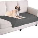 Ameritex Waterproof Dog Bed Cover Pet Blanket for Furniture Bed Couch Sofa Reversible (30x53 Inch (Pack of 1), black)