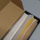 24 Pack Beeswax Taper Candles in Bulk 8 inch Tall - All Natural, 100% Pure Unscented Bee Wax Candle, Dripless, 5 Hours Burnning Time -Yellow