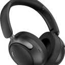 LORELEI QC30 Hybrid Active Noise Cancelling Headphones, 60H Playtime, Built-in Mic, Wireless Over Ear Headsets with Case,Bluetooth 5.4,Deep Bass Comfort Fit Soft-Earpads Fast Charging -Space Black