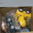 iPlay, iLearn Dinosaur Truck Toys for Toddlers, Boys Dinos Press Go Racing Cars, Kids Construction Sandbox Vehicles Playset, Baby Push Go Friction Car Set, Birthday Gift for 18 Month 2 3 4 5 Years Old