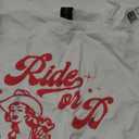 Cowgirl Ride or Die T-Shirt, M