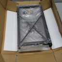 Giikin Countertop Shelf Organizer, 2 Tier Coffee Organizer for Desktop, Grey Counter Shelf Spice Rack for Kitchen (Grey, M)