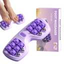 Foot Massager Roller, Dual Foot Roller Portable, Feet Massager for Plantar Fasciitis Treatment, Deep Tissue Muscle Massage, Acupressure Massage Tool, Relaxation Gifts for Home Office Use