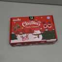 Max Fun 12Pcs Christmas Glasses Glitter Holiday Party Glasses Frames Christmas Decoration Accessories Costume Eyeglasses for Christmas Parties Holiday Favors (One Size Fits All)