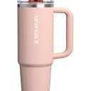 STANLEY Quencher ProTour Flip Straw Tumbler with Leakproof Lid | Built-In Straw & Handle | Cupholder Compatible for Travel | Insulated Stainless Steel Cup | BPA-Free (30 Ounces)