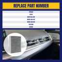 CF10134 Cabin Air Filter for Honda Accord Civic CR-V Pilot Odyssey Ridgeline for Acura MDX RDX TL ILX Cabin Filter Replacement with Activated Carbon Replace CP134 80219-SHJ-A01, 1 Pack