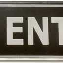 Origin No Entry Door Sign Corporate Hotel Restaurant Contemporary Style (Small Size)
