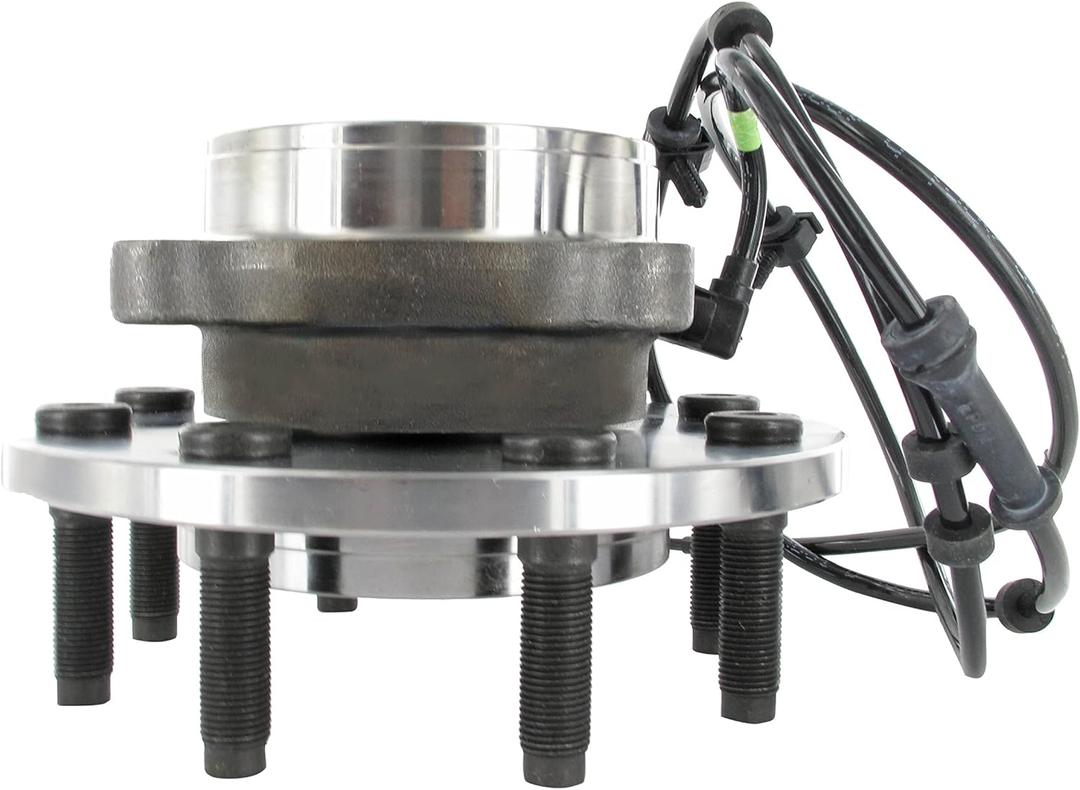 SKF Front Wheel Bearing and Hub Assembly Loaded Spindle Fully Integrated Mounting Sealed with ABS 4WD BR930203 Compatible with Dodge 2000-2002