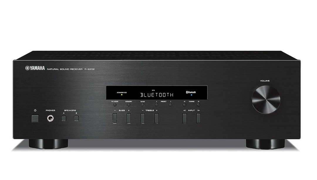 YAMAHA R-S202BL Stereo Receiver, Black 