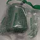 INGOFIN Ceramic Lotion Dispenser - 12oz Refillable Hand Soap Dispenser Bathroom, Modern Liquid Dispenser with Pump, Dish Dispenser for Kitchen, Matte Green