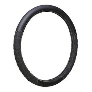 Truck Tuff Heavy-Duty Steering Wheel Cover, Durable Cover for Truck Steering Wheels — Black