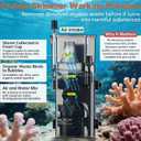 Protein Skimmers for Saltwater Aquariums 79GPH Aquarium Surface Skimmer for 50-80 Gallon Tank Ultra Quiet