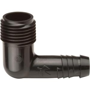 Rain Bird SWGE050B EZ Swing Pipe Elbow Fitting, 1/2" Male Pipe Thread x 1/2" Barb, 10 Count (Pack of 1)