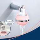 Beati Faucet Bath Filter for Tub - Kinder Water Filter for Bathtub, Hard Water Softener to Remove Lead, Chlorine and Fluoride, Improve Skin, Hair and Nails Condition, Pink