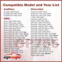 EPAuto GP755 (CA8755A) Engine Air Filter, Replacement for Chevy Silverado, Suburban, Tahoe, Avalanche, GMC Sierra, Yukon, Cadillac Escalade Fits V8 5.3L/6.0L/6.2L Engines (19992020)