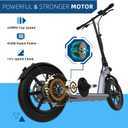 Hiboy VE1 PRO/ECOM 14 Electric Scooter - 500W/450W Motor Electric Scooter for Adults - 16"/14" Pneumatic Tires - 31 Miles Long Range & 23/22Mph Folding Commuter Escooter