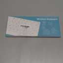 TaIYanG Bluetooth Keyboard for iPad Wireless Keyboard Compatible with iPad 10th/10.2(9th/8th/7th Generation), Air 5th/4th, Pro 11/12.9, 9.7, Mini and All Bluetooth Devices (White)