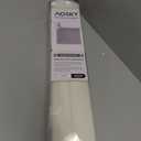 AOSKY Blackout Roller Shades Cordless Blinds for Windows, Free-Stop Shades with Valance, Thermal Insulated Fabric, UV Protection, Natural Woven Blinds for Home and Office (51" W x 72" H, Ivory)