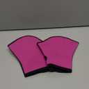 FitsT4 Sports Aqua Gloves Webbed Paddle Swim Gloves Fitness Water Aerobics (Medium, Rose Red)