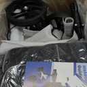 Economy Knee Scooter Steerable Knee Walker for Foot Injuries Compact Crutch Alternative with Dual Braking System (Black)