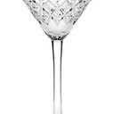 Pasabahce Premium Stemmed Martini Glasses Set of 3, Crystal Design Cocktail Cups 7.8 Oz , Vintage Coupe Glasses,Elegant Cocktail Glasses, Perfect For Parties, Gifts, Housewarming, Weddings, Aniversary