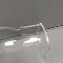 Acrylic Guest Towel Napkin Holder, Clear Hand Towel Holder for Bathroom, Paper Hand Towels Storage Tray, Disposable Paper Towel Holder for Kitchen, Parties, Weddings, Hotel, Restaurant, Wavy Edge, 1 Pack