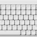Flow Lite 100 Keys Low Profile Mechanical Keyboard, Swappable Rechargeable Wireless Keyboard with 2.4G Receiver, Bluetooth and Wired Connection for Windows, Mac/ Specter Linear Switches (Off-white)