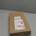 SMARTAKE Paper Towel Holder, Paper Towel Dispenser Standing Weighted Base Non Slip, Spring Arm Fit Most Size Paper Roll, Stainless Steel Paper Towel Holder for Home Kitchen Countertop Tabletop, Black