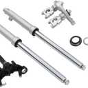 Front Forks Shock Triple Tree Set Compatible with XR50 2000-2004 CRF50 2004-2012 TTR90 2000-2003 TTR50E 2006-2021 PW50 1981-2021