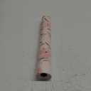 Pink Floral Wallpaper Peel and Stick Daisy Wallpaper TexturedBoho Contact Paper Removable Vintage Stick on Self Adhesive for Bedroom Bathroom Cabinets, Pink Green, 17.3 x 394inch