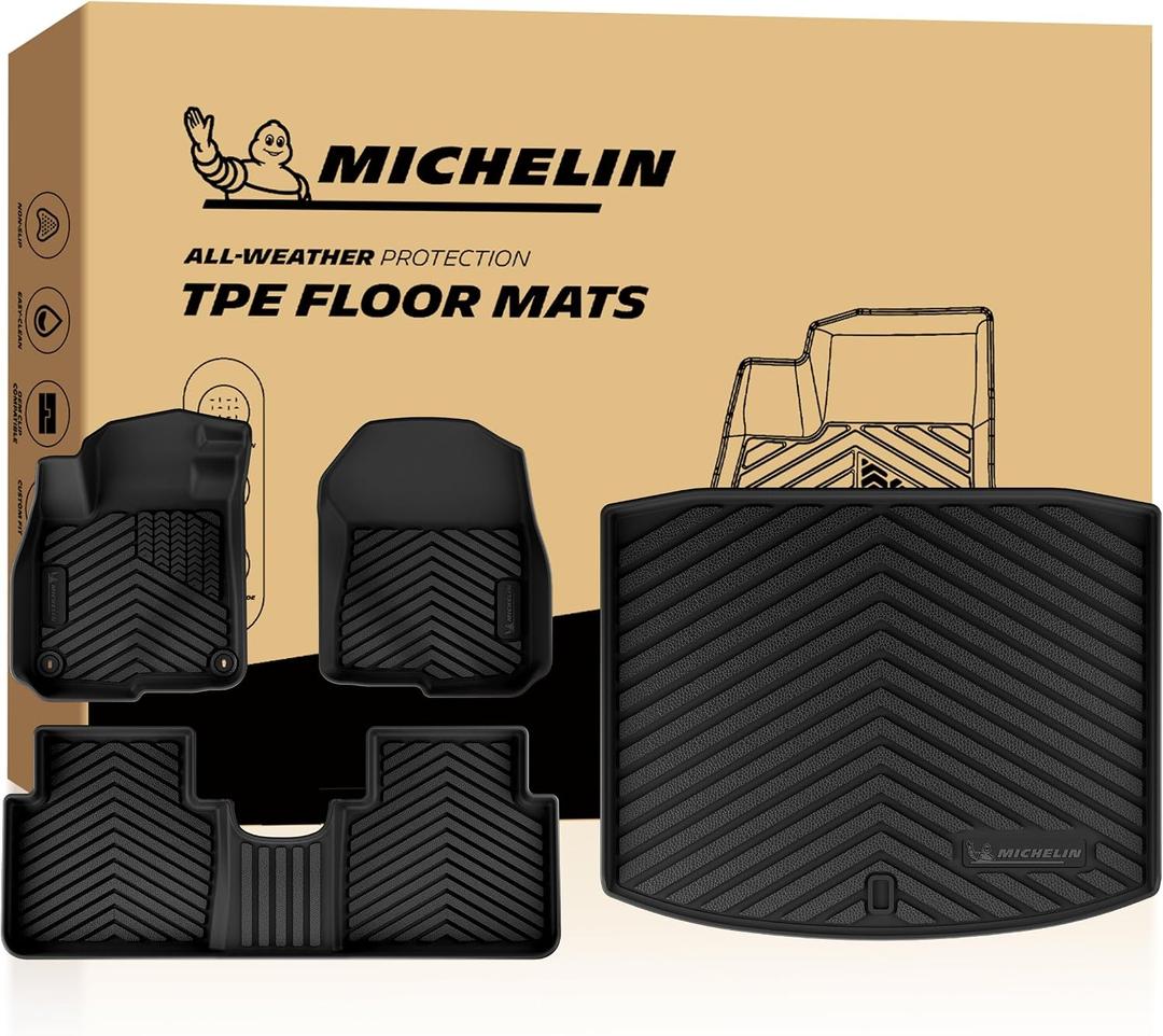 Michelin Vehicle Mats for 2017-2022 Honda CR-V Gas Only Floor&Cargo Mats