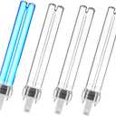 4 Pack 13 Watts UV UVC G23 Base Ultraviolet Light Bulb Compatible w/Jebao Pond Sunsun Grech, UV Light for Pond