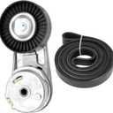 24430296 Serpentine Belt Tensioner Kit for Cobalt Equinox Orlando HHR Classic Malibu, for Ion L100 L200 L300 LS LS1 LW1 LW200, for Regal Verano, Replace 38177 L4 2.0l 2.2l 2.4l