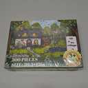 300 Piece Puzzles for Adults, Sunny Village 300 Piece Puzzle, Charming Countryside Flower Jigsaw Puzzles, Relaxing Gifts for Adults, Seniors and Kids, Finished Size 20.5” x 15”