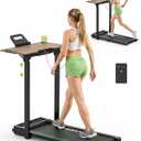 Akluer Walking Pad Treadmill, 330lbs Capacity, Compact Walking Pad, 2.5HP Desk Treadmills, 45dB Silent Operation, Foldable Treadmill with Remote Control, for Home Office