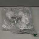 UDD Corner Shower Caddy, Clear Shower Organizer Bathroom Storage Rack with Soap Dish and Razor Holder Hook, Adhesive Wall Shower Shelves for Bathtub Dorm, 3 Pack