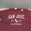 San Jose California T-Shirt Vintage Sports Design SJ CA Tee T-Shirt (L)