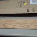 M-D Building Products 11924 3 in. x 3/8 in. x 36 in. Natural Hardwood Flat-Profile Threshold for Doorways, 36in