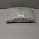 KGORGE Sheer Linen Curtains 63 Inches for Living Room 2 Panels, Back Tab Rod Pocket Drapes Green Linen Textured Boho Light Airy Privacy Green Curtains for Kitchen Cafe, Sage Green,52" W x 63" L