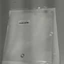 Barossa Design Narrow Shower Curtain Liner with 3 Magnets - Waterproof PEVA Shower Liner for Small Bathroom Stall, PVC Free, Metal Grommets - Clear, 32X72