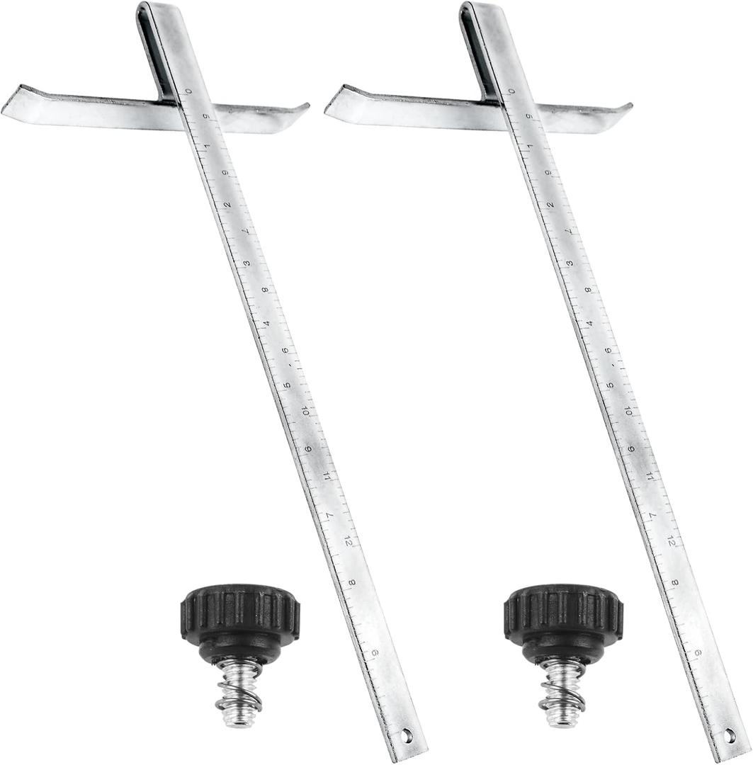 DW3278 Circular Saw Rip Fence for DEWALT DCS575, DCS570, DCS577, DWE575 and DWS535 Circular Saw, Cutting Fence for 7-1/4-Inch to 8-1/4-Inch Circular Saws, with Round Head Stop Screw and Spring(2-Pack)