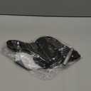 TJ.MOREE Fireplace Bellows Indoor 16"x 6.5" Wood Fire Blower with Hanging Strap, Metal Nozzle, Great Tool for Fireplace, Fire Pit, Wood Stove, BBQ, Outdoor Camping - Black