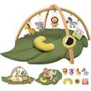 Baby Play Mat, Large Baby Play Gym, 1.5 in Thick Tummy Time Mat